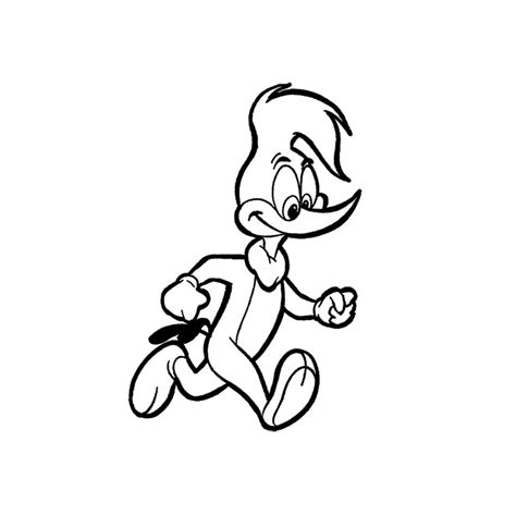 Woody Woodpecker 28406 Cartoons Free Printable Coloring Pages