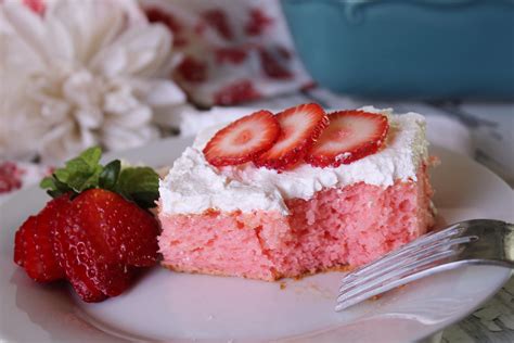 Strawberry Delight Ice Box Cake Baked Broiled And Basted