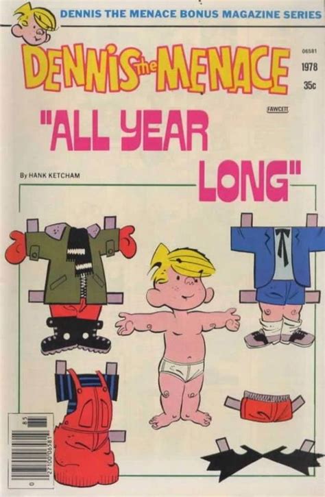 Dennis The Menace Bonus Magazine Series 172 All Year Long Issue