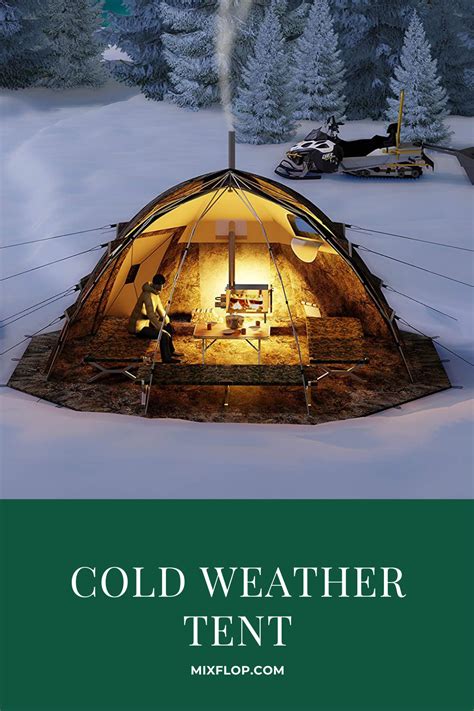 Cold Weather Tent With Wood Burning Stove Cold Weather Tents Cold