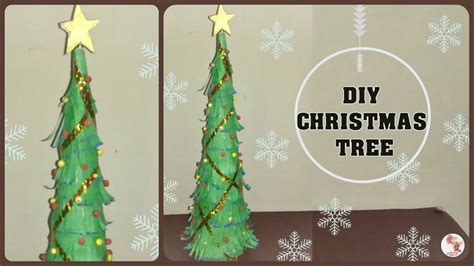 How to make a DIY Christmas Tree  Christmas Decoration Ideas 3  YouTube