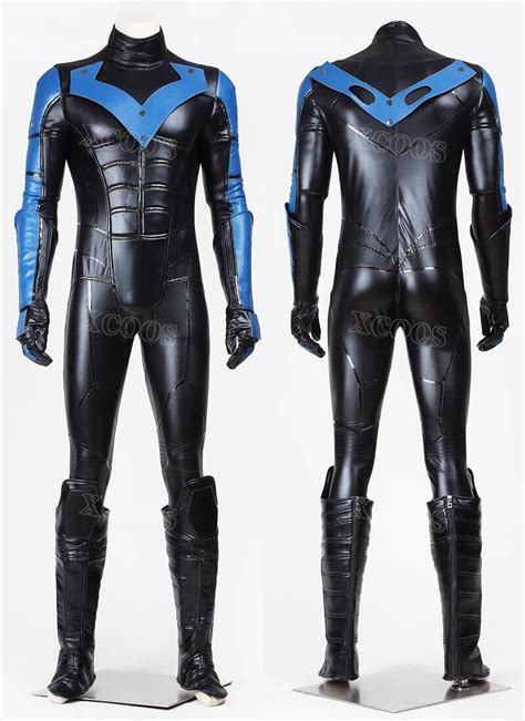 Batman Arkham City Nightwing Cosplay Costume Nightwing Costumes