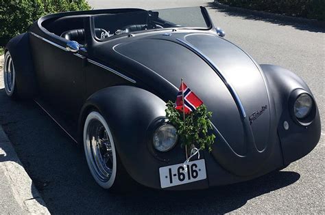 Danni Koldal Unveils A Black Matte 1961 Volkswagen Beetle Deluxe Roadster