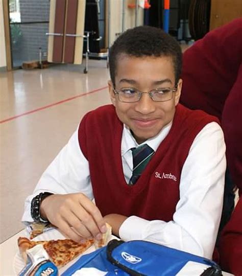 Boy At Lunch St Ambrose School