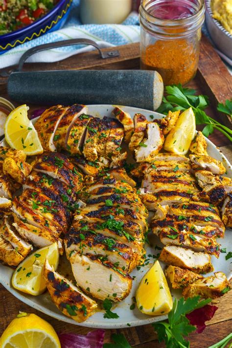 My chicken shawarma is packed full of warming spices and middle eastern flavors! Grilled Chicken Shawarma Recipe on Closet Cooking ...