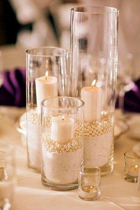 22 Gorgeous Wedding Centerpieces Without Flowers Wedding Centerpieces
