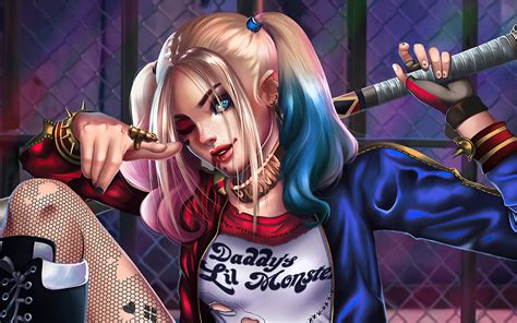 1920x1200 harley quinn 2020 art 4k 1080p resolution hd 4k wallpapers images backgrounds photos