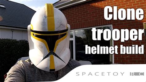 Hasbro Clone Trooper Helmet Build And Mod Starwars Youtube