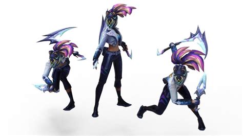 Akali Kda All Out League Of Legends 3d Model 3d Printable Cgtrader
