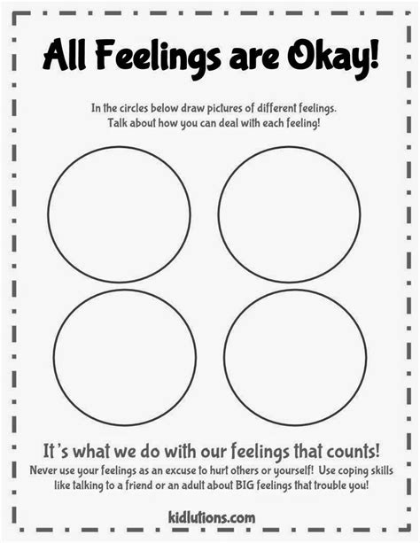 Therapy Worksheets For Kids