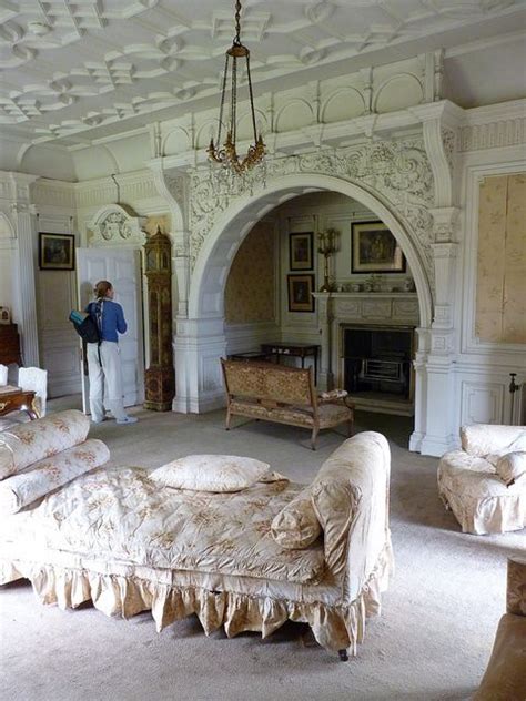 Rum Kinloch Castle Monicas Drawing Room Fireplace House Styles