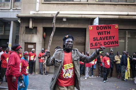 In Pictures South Africas Massive Strikes Al Jazeera
