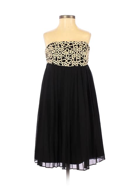 Lilly Pulitzer Women Black Casual Dress 2 Ebay