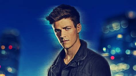 1024x576 Grant Gustin As Barry Allen In The Flash 1024x576 Resolution Hd 4k Wallpapers Images