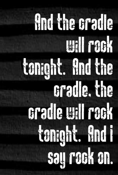 Rock Lyric Quotes Quotesgram
