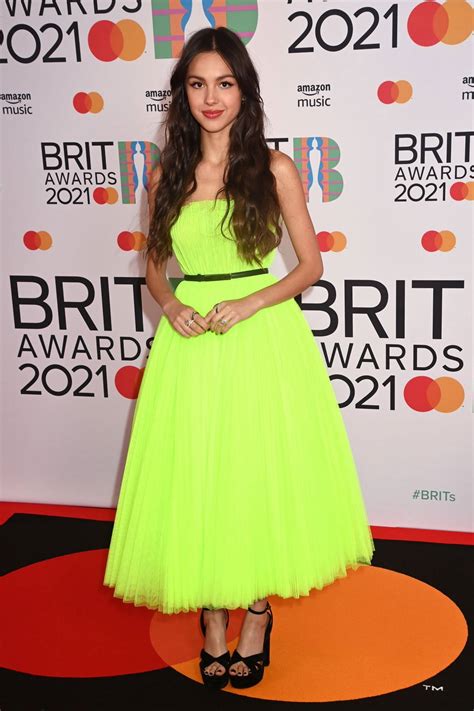 Olivia Rodrigo Attends The Brit Awards 2021 At The O2 Arena In London Uk