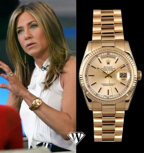 Celeb Focus Jennifer Aniston Watch Collection Luxe Watches