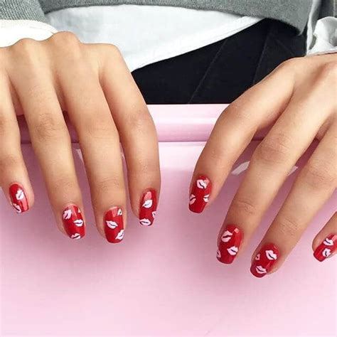 24 bold red acrylic nail styles you ll adore