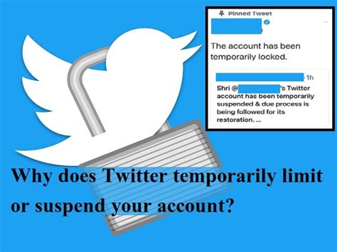 Explained Why Does Twitter Temporarily Limit Or Suspend Your Account