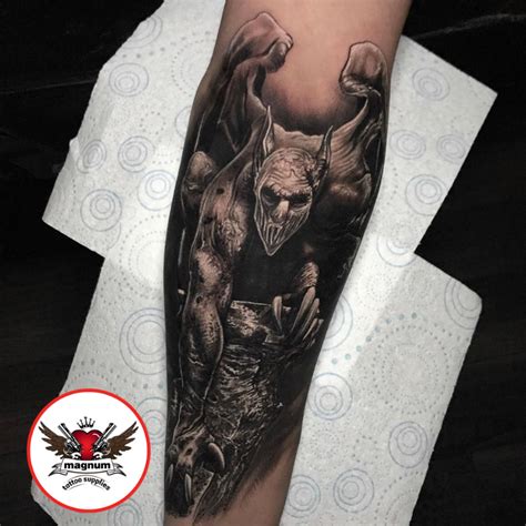 26 Realistic Gargoyle Tattoo