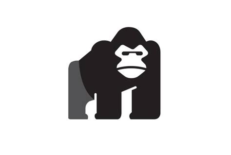 Royalty Free Silverback Gorilla Clip Art Vector Images And Illustrations