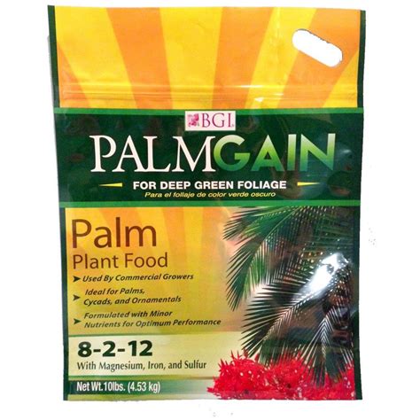 Palmgain 8-2-12 - Palm Plant Food Fertilizer - 10 lbs. | Plant food