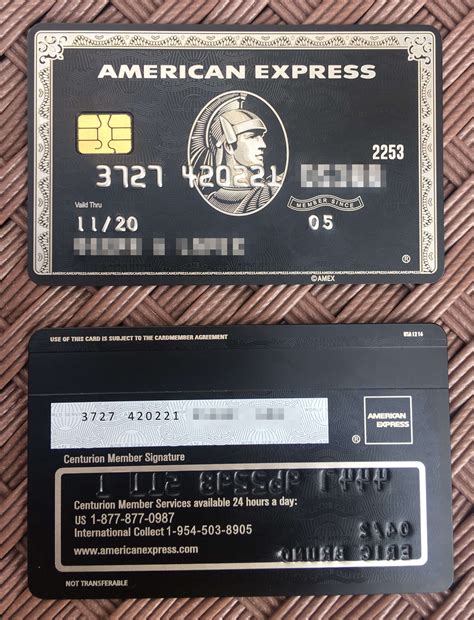 The mastercard® black card™ (formerly the visa black card) is a good luxury credit card intended for individuals with excellent/very good credit scores and high incomes. Amex Black Card Replica, Steel Credit Card Replica