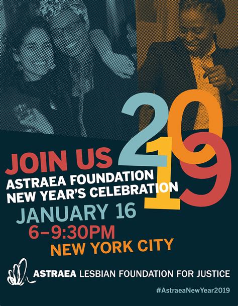 astraea 2019 new year s celebration astraea lesbian foundation for