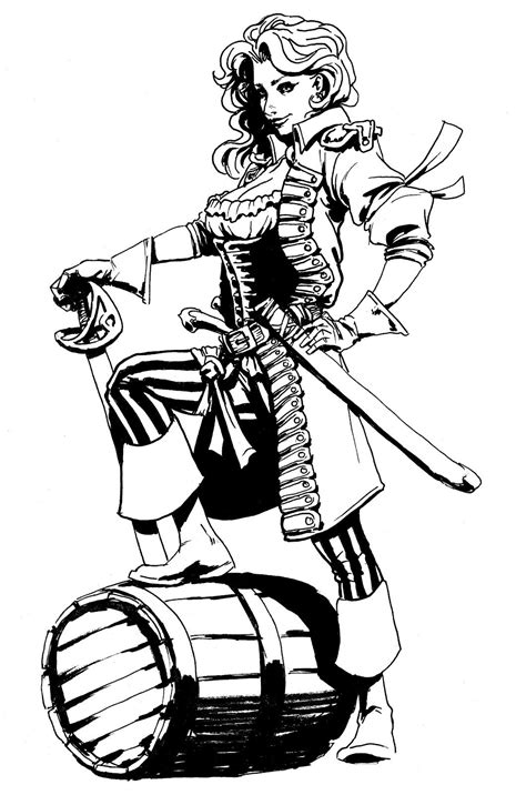 We can learn a lot from captain jack sparrow's unique sense of style. Pirate Drawing | Drawing Skill