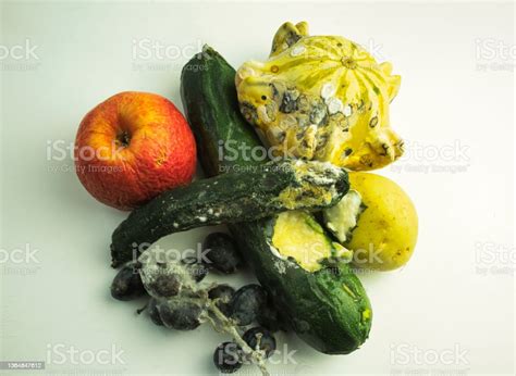 Organic Waste Rotten Fruit And Vegetables Stock Photo Download Image
