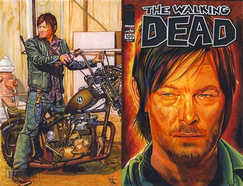 Daryl Dixon Walking Dead Variant Cover By Choffman36 On Deviantart