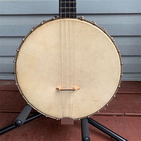C 1920s Vega Style N Tenor Banjo Reverb