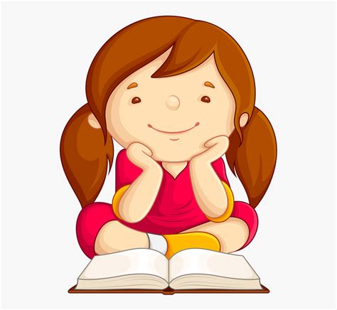 Kids Studying Illustration Kids Studying Cartoon Free Transparent