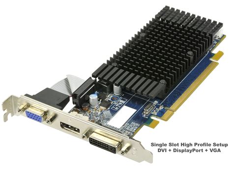 His 5450 Silence 1gb Ddr3 Pci E Dpdvivga Low Profile