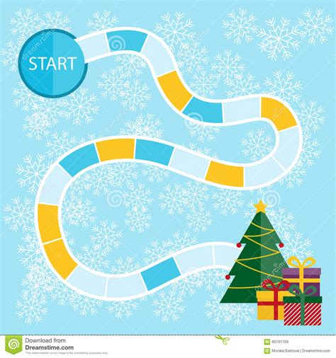 Los mejores juegos gratis de navidad te esperan en minijuegos, así que. Juego De Mesa De La Navidad Ilustración del Vector - Ilustración de tarjeta, historieta: 60191769