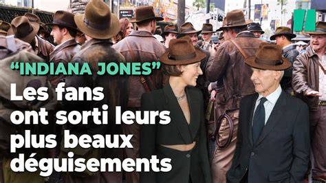 Indiana Jones Harrison Ford Accueilli Par Une Mar E De Fans En