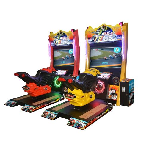 Simulator Car Racing Game Machine Bike Arcade Machine 220v 520w Ce