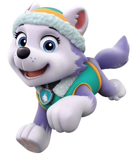 The paw patrol cartoon engages preschoolers' whole brain and body by activating their enthusiasm. Everest - Paw Patrol, Patrulla de Cachorros fan Art ...