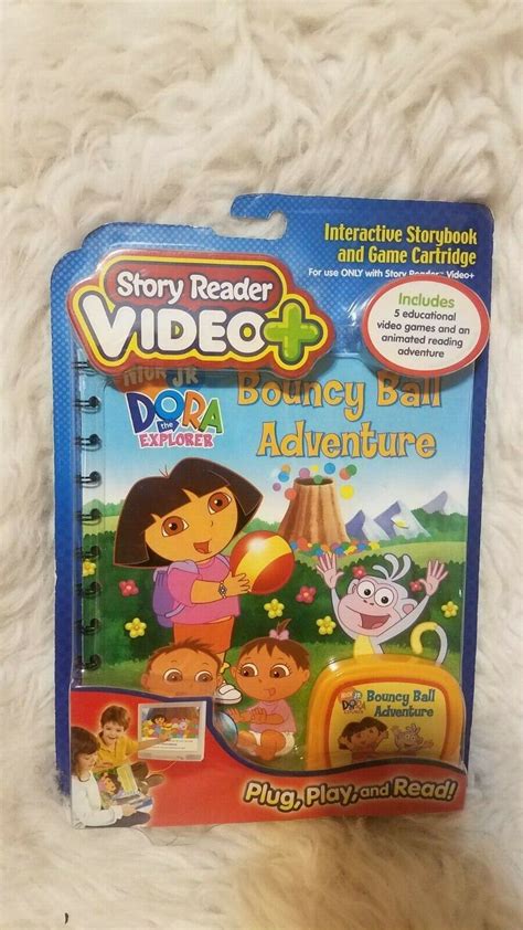 Story Reader Video Plus Dora The Explorer Bouncy Ball Adventure Ebay
