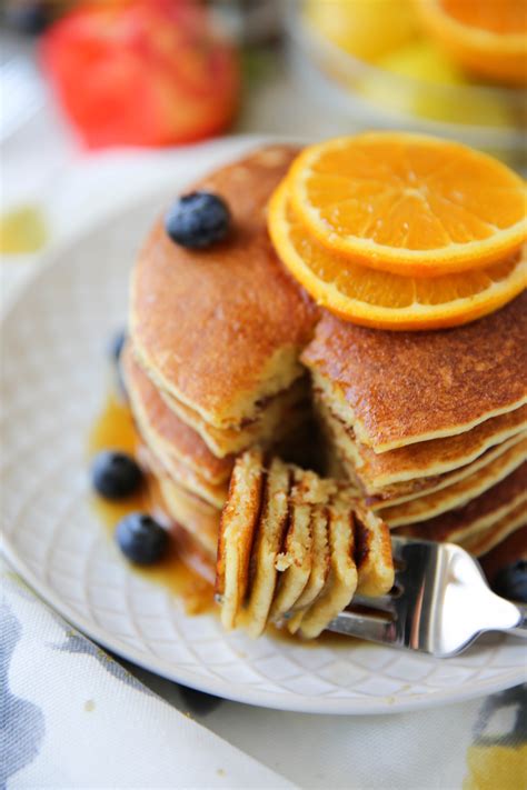 Blueberry Orange Pancakes Cooking Video Paleomg