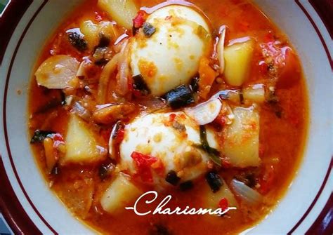 Bahan yang diperlukan untuk membuat resep pindang ikan patin spesial lezat ini adalah ikan patin dan buah nanas. Resep Pindang Telur Asam Pedas (Khas Palembang) # ...