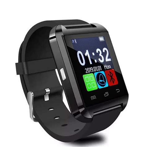 Smartwatch U8 Relogio Inteligente Bluetooth Ios Android Preto Netshoes
