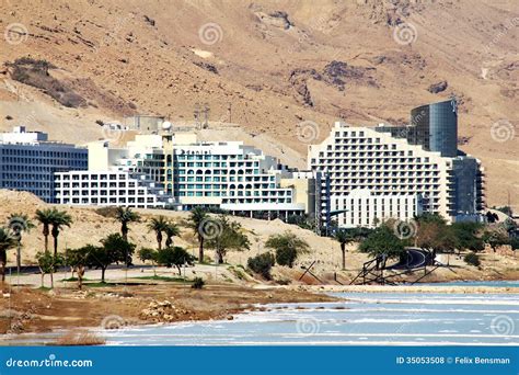 World Renowned Health Resort Complex On The Dead Sea Editorial Stock