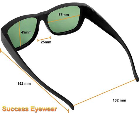 Fit Over Sunglasses Polarized Wear Over Prescription Eyeglasses Unisex Ebay