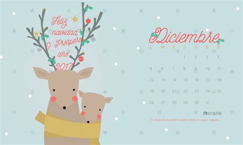 Calendario Descargable Diciembre 2023 • Silo Creativo Fondo De