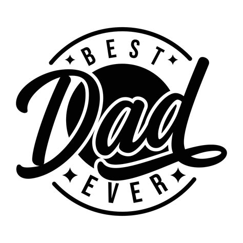 Best Dad Ever Decal Files Cut Files For Cricut Svg Png Dxf Etsy