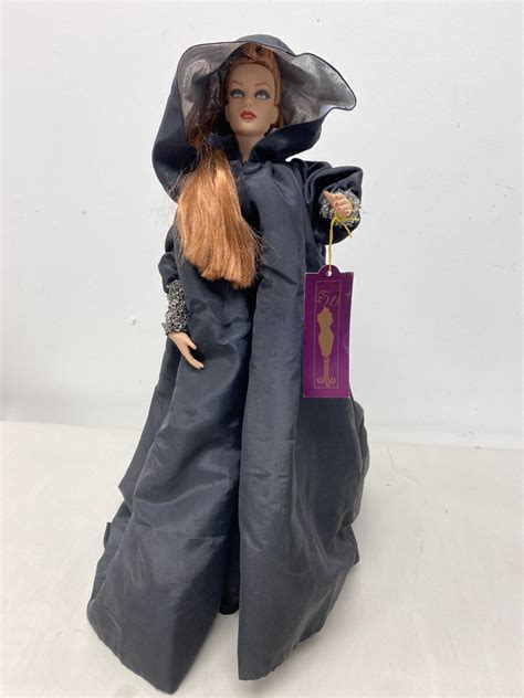 robert tonner dark embrace sydney doll in black hooded cape and gown ebay
