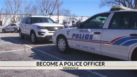 Greenville Police Department Announces New Officer Position Openings