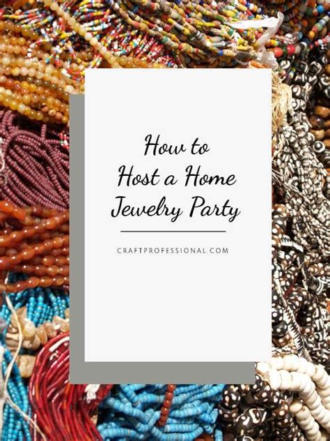 Home Jewelry Party Tips For Hosting A Successful Sales Party