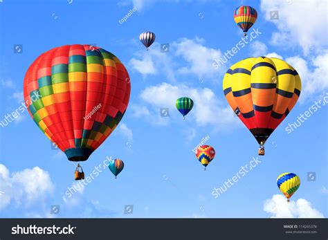 Colorful Hot Air Balloons Stock Photo 114265378 Shutterstock